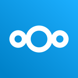 Nextcloud file list showing the web-based file manager interface
